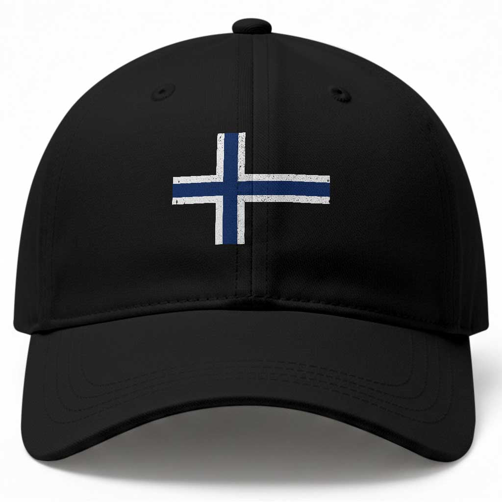 Norway Flag Baseball Cap Distressed Norwegian Norge Nordic Red White Blue Symbol TS10 Print Your Wear