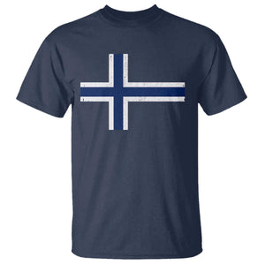 Norway Flag T Shirt Distressed Norwegian Norge Nordic Red White Blue Symbol TS10 Navy Print Your Wear