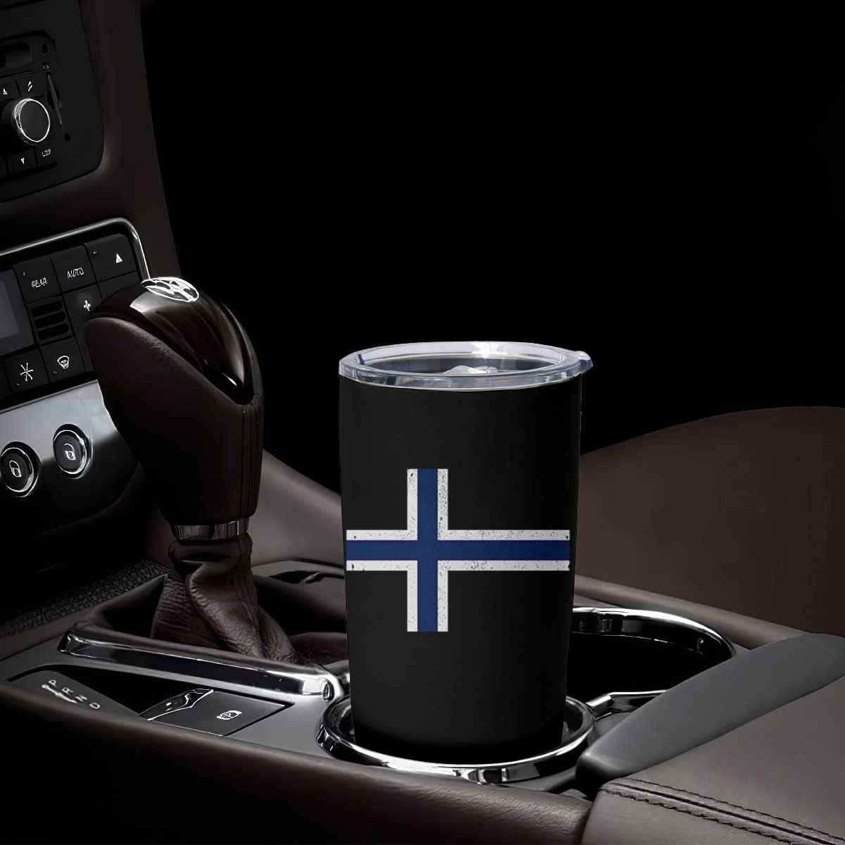 Norway Flag Tumbler Cup Distressed Norwegian Norge Nordic Red White Blue Symbol TS10 Print Your Wear
