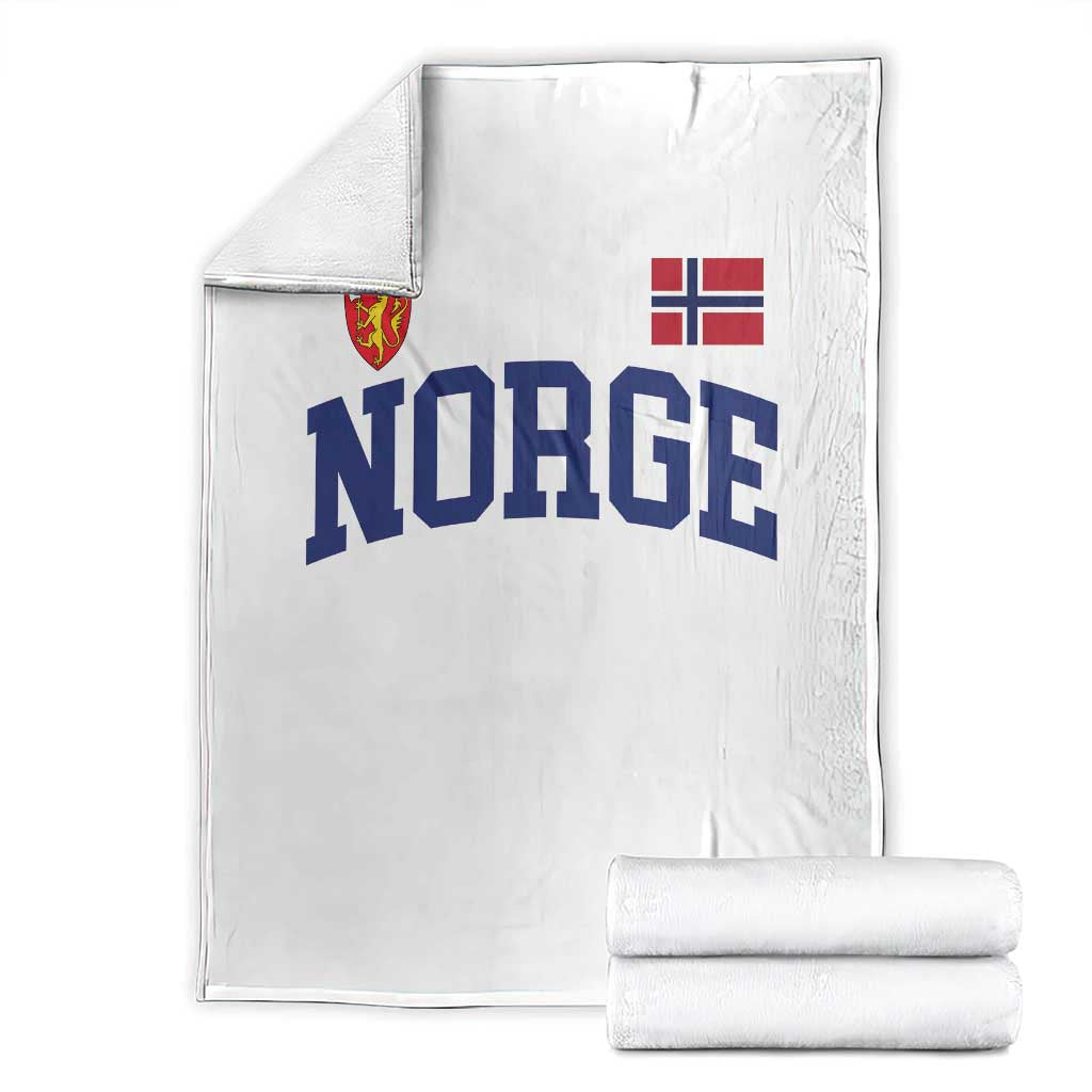 Norge Flag Norway Norwegian Throw Blanket Vintage Retro TS10 White Print Your Wear