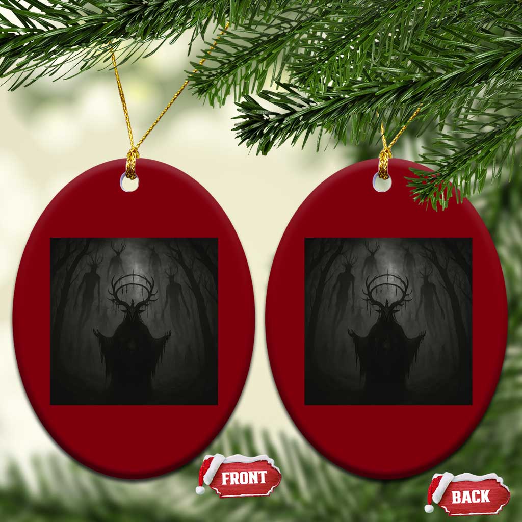 Wendigo Ceramic Ornament Gothic Horror Forest Demon Cryptid Occult Dark Fantasy TS10 Print Your Wear