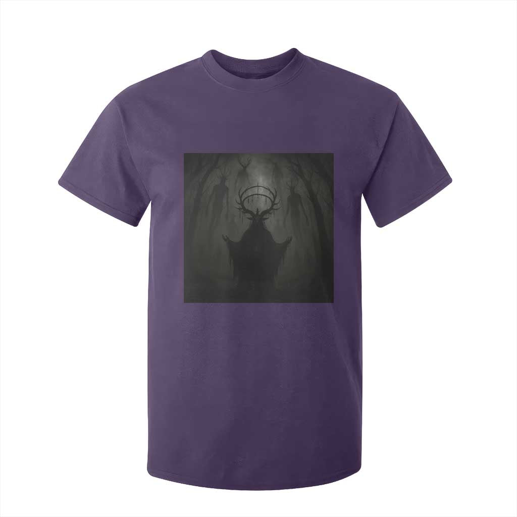 Wendigo T Shirt For Kid Gothic Horror Forest Demon Cryptid Occult Dark Fantasy TS10 Purple Print Your Wear