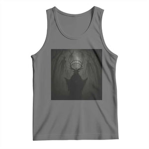 Wendigo Tank Top Gothic Horror Forest Demon Cryptid Occult Dark Fantasy TS10 Black Heather Print Your Wear