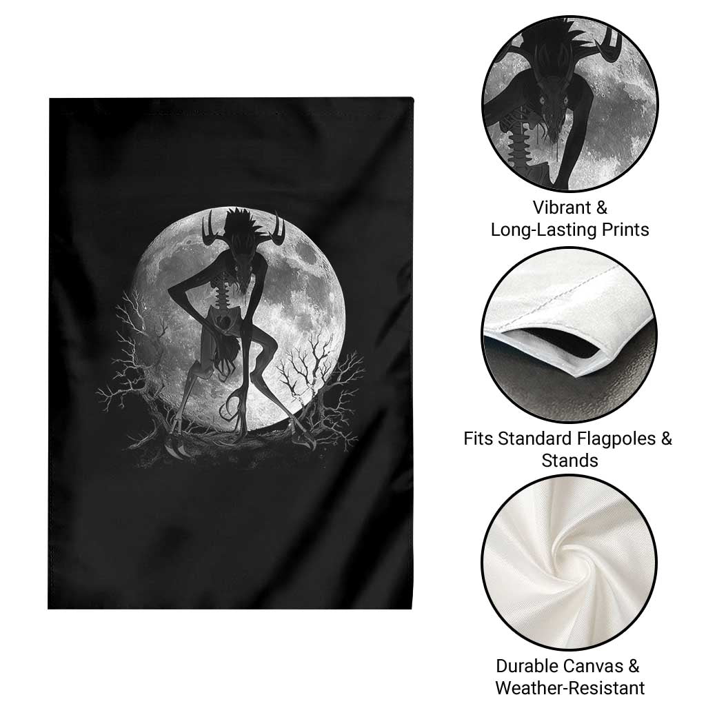 Wendigo Garden Flag Cryptid Horror Moon Mythical Creature Halloween TS10 Print Your Wear