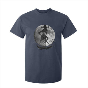 Wendigo T Shirt For Kid Cryptid Horror Moon Mythical Creature Halloween TS10 Navy Print Your Wear