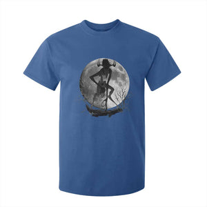 Wendigo T Shirt For Kid Cryptid Horror Moon Mythical Creature Halloween TS10 Royal Blue Print Your Wear