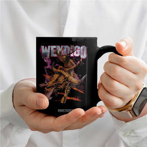 Wendigo Coffee Mug Riding Skeleton Cryptid Occult Dark Fantasy TS10 Print Your Wear