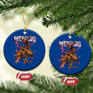 Wendigo Ceramic Ornament Riding Skeleton Cryptid Occult Dark Fantasy TS10 1pc Blue Print Your Wear