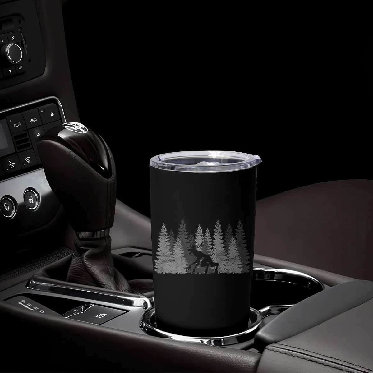 Wendigo Tumbler Cup Mountain Trees Cryptid Occult Dark Fantasy TS10 Print Your Wear