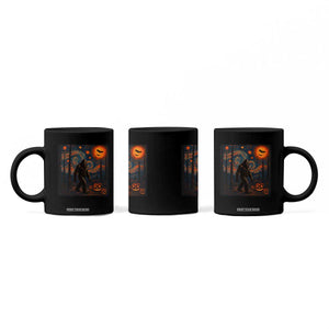 Bigfoot Starry Night Coffee Mug Funny Halloween Van Gogh Sasquatch Lovers TS10 Print Your Wear