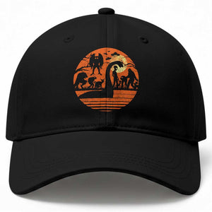Cryptid Monsters Baseball Cap Bigfoot Loch Ness Monster Mothman Aliens Weirdcore Folk Horror TS10 Print Your Wear