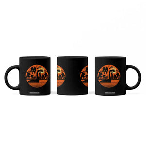 Cryptid Monsters Coffee Mug Bigfoot Loch Ness Monster Mothman Aliens Weirdcore Folk Horror TS10 Print Your Wear