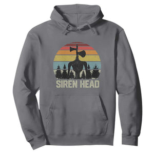 Siren Head Hoodie Retro American Cryptid TS10 Charcoal Print Your Wear