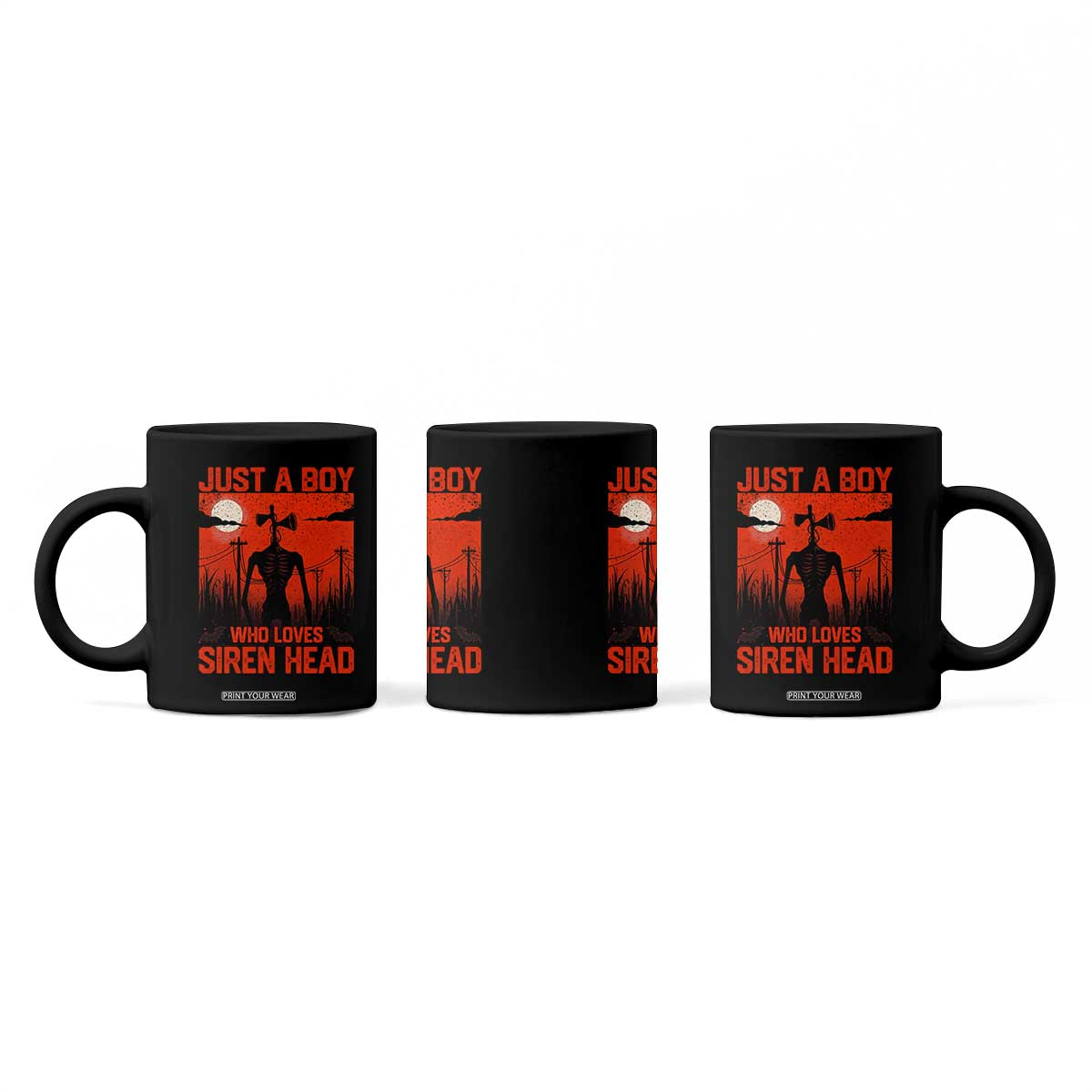 Siren Head Coffee Mug American Cryptid Lovers Boy TS10 Print Your Wear
