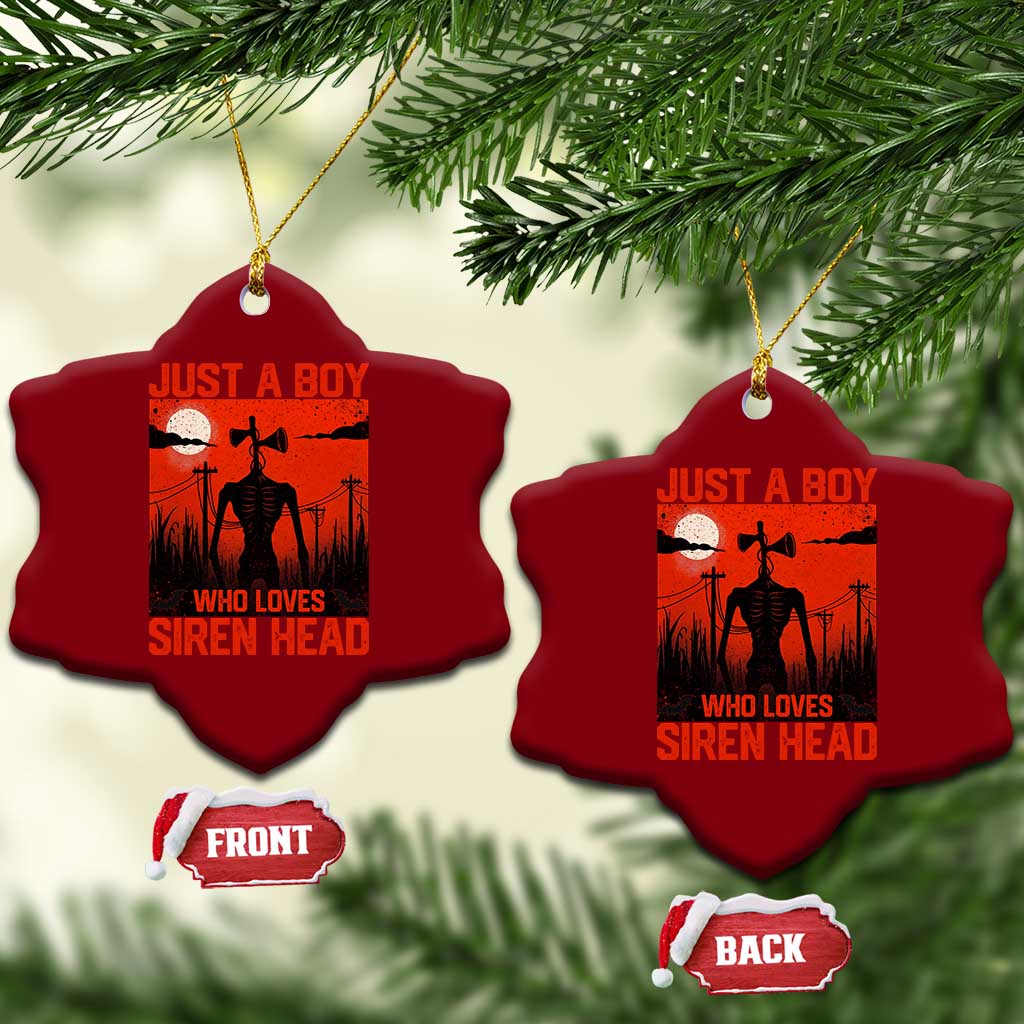 Siren Head Ceramic Ornament American Cryptid Lovers Boy TS10 Print Your Wear
