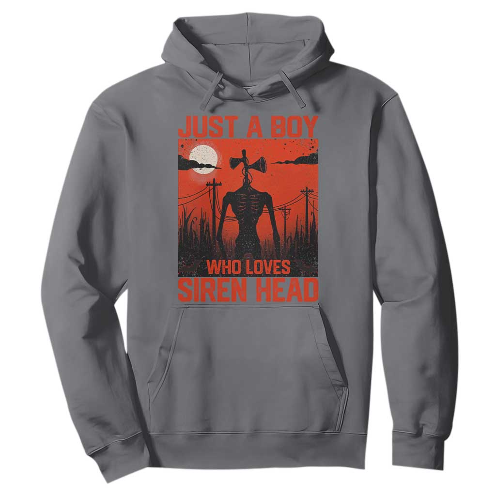 Siren Head Hoodie American Cryptid Lovers Boy TS10 Charcoal Print Your Wear