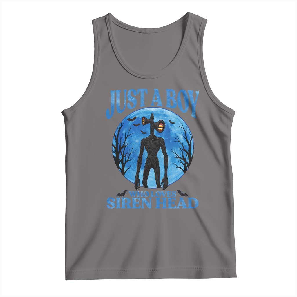 Siren Head Tank Top Supernatural American Cryptid Boys TS10 Deep Heather Print Your Wear