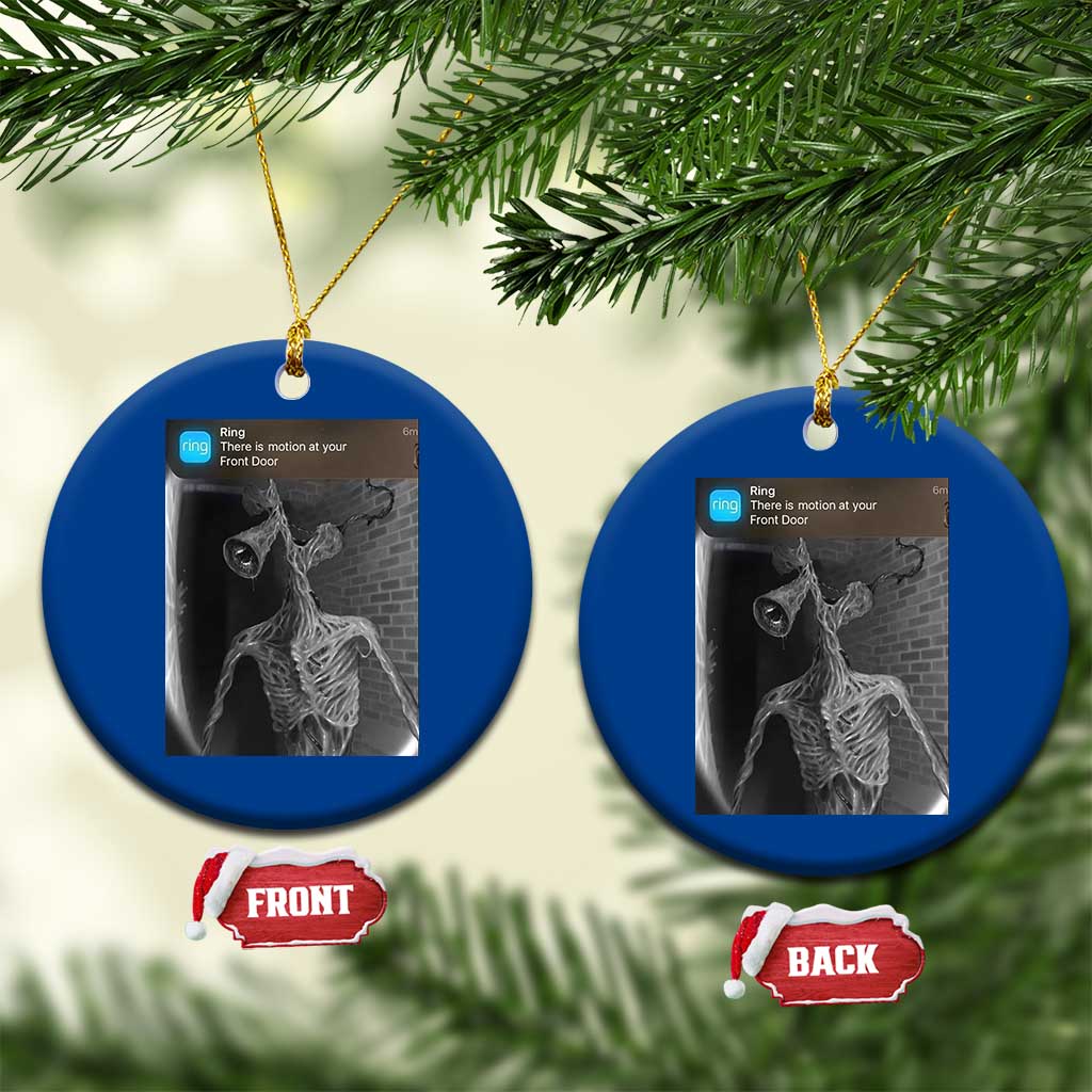 Funny Siren Head Ceramic Ornament Ring with Motion Meme TS10 1pc Blue Print Your Wear