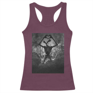 Siren Head Racerback Tank Top Horror Poster Halloween Supernatural American Cryptid TS10 Maroon Print Your Wear