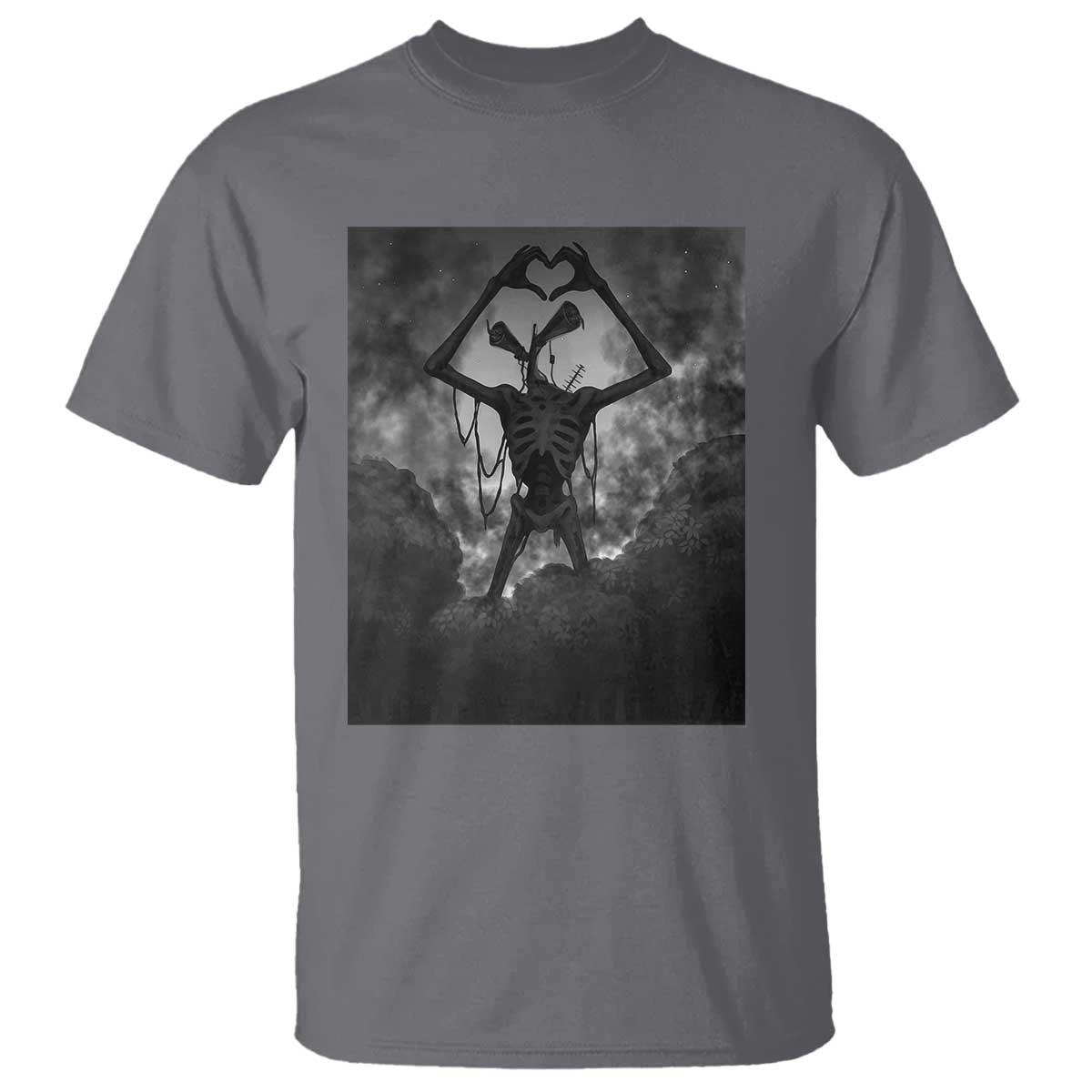 Siren Head T Shirt Horror Poster Halloween Supernatural American Cryptid TS10 Charcoal Print Your Wear
