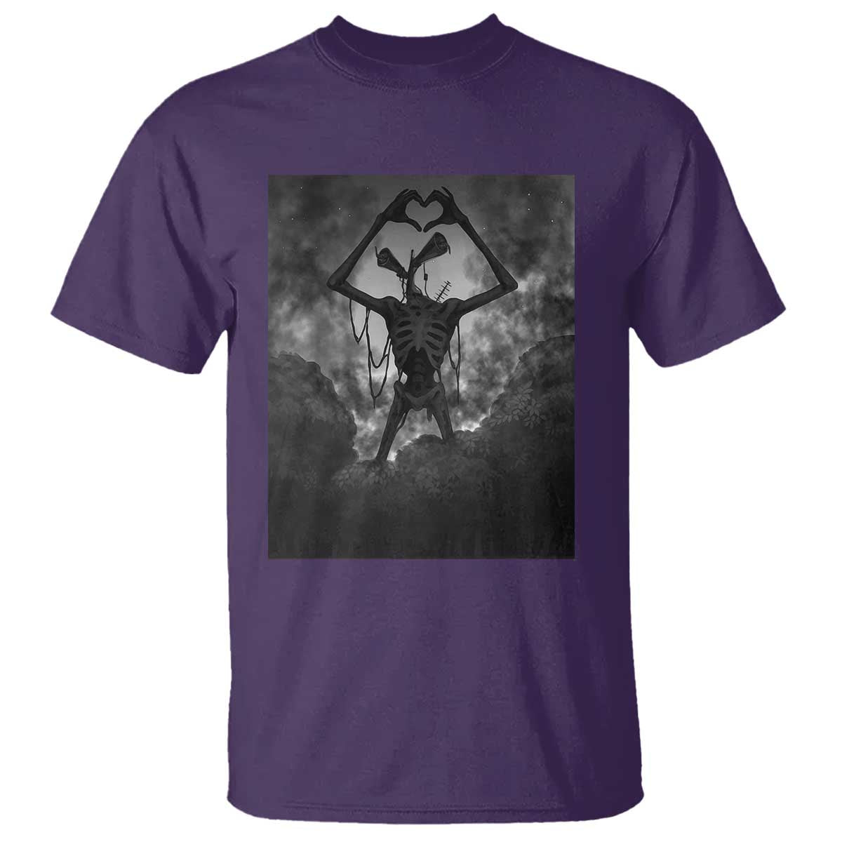 Siren Head T Shirt Horror Poster Halloween Supernatural American Cryptid TS10 Purple Print Your Wear