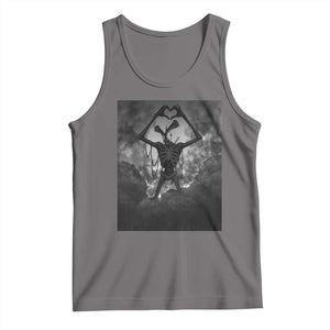 Siren Head Tank Top Horror Poster Halloween Supernatural American Cryptid TS10 Deep Heather Print Your Wear