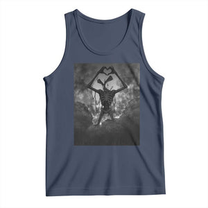 Siren Head Tank Top Horror Poster Halloween Supernatural American Cryptid TS10 Navy Print Your Wear