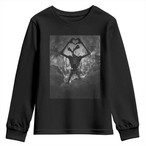 Siren Head Youth Sweatshirt Horror Poster Halloween Supernatural American Cryptid TS10 Black Print Your Wear