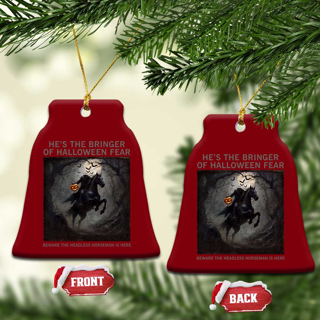 Headless Horseman Ceramic Ornament Vintage Gothic Scary Costume Halloween October Festive TS10 Print Your Wear