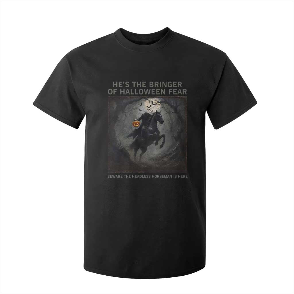 Headless Horseman T Shirt For Kid Vintage Gothic Scary Costume Halloween October Festive TS10 Black Print Your Wear