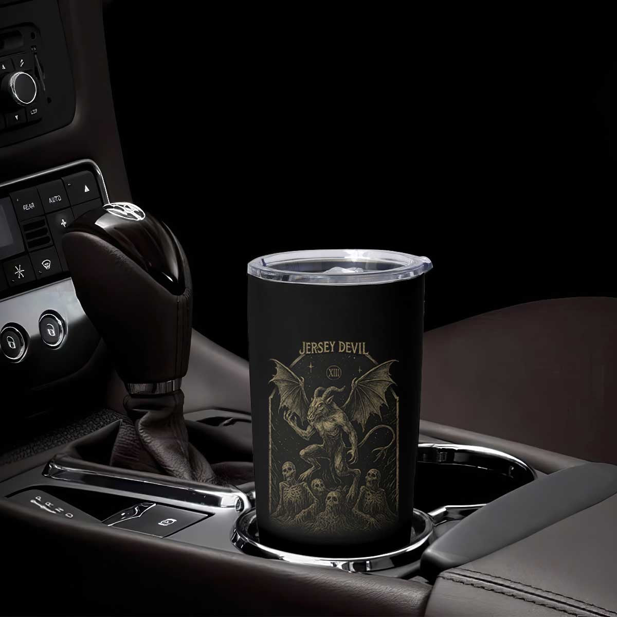 Jersey Devil Tumbler Cup Vintage Weird Creepy Creature Leeds Devil TS10 Print Your Wear