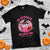 Breast Cancer Awareness T Shirt I'm A Survivor In October We Wear Pink Ghost Halloween Pink Ribbon Pumpkin TS10 Black Print Your Wear