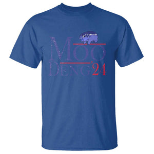 Moo-Deng for President Election 2024 T Shirt Funny Baby Hippo Meme Cute Zoo For Family TS10 Royal Blue Print Your Wear