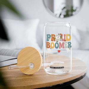 Proud Boomer Glass Can Boomers Generation Peace Sign Hippie 50s 60s TS10 Print Your Wear