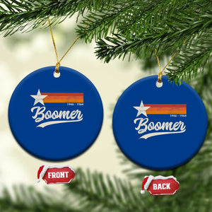 Boomers Generation Ceramic Ornament Vintage Retro Gift TS10 1pc Blue Print Your Wear