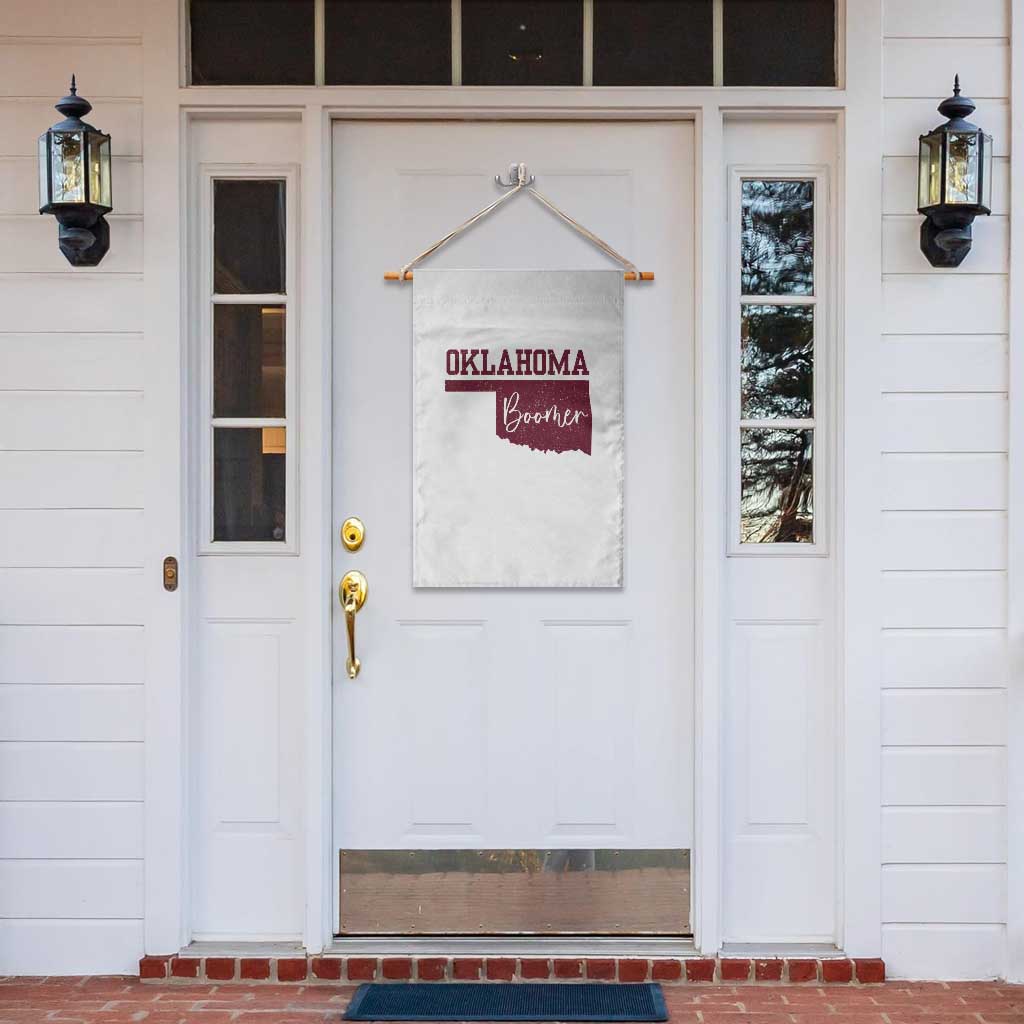 Oklahoma Boomer Garden Flag TS10 Print Your Wear