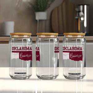 Oklahoma Boomer Glass Can TS10 Print Your Wear