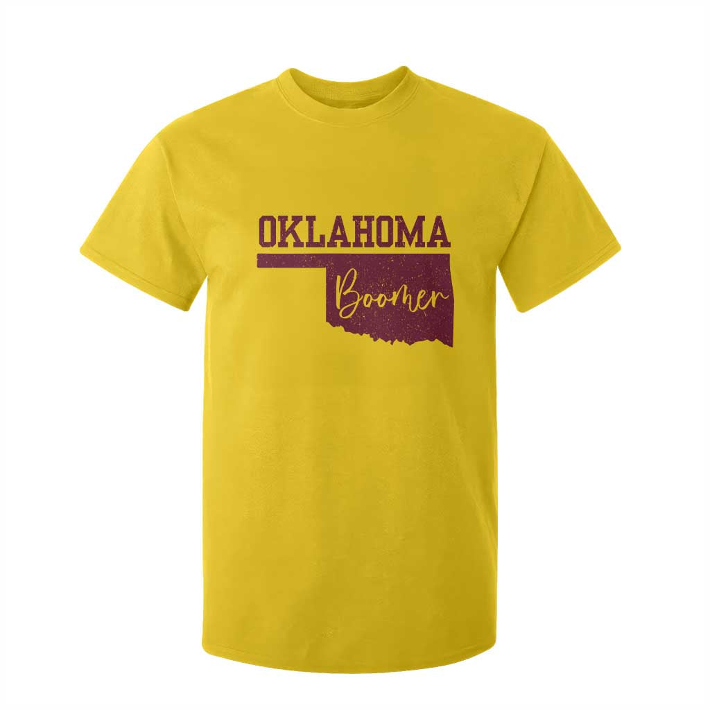 Oklahoma Boomer T Shirt For Kid TS10 Daisy Print Your Wear