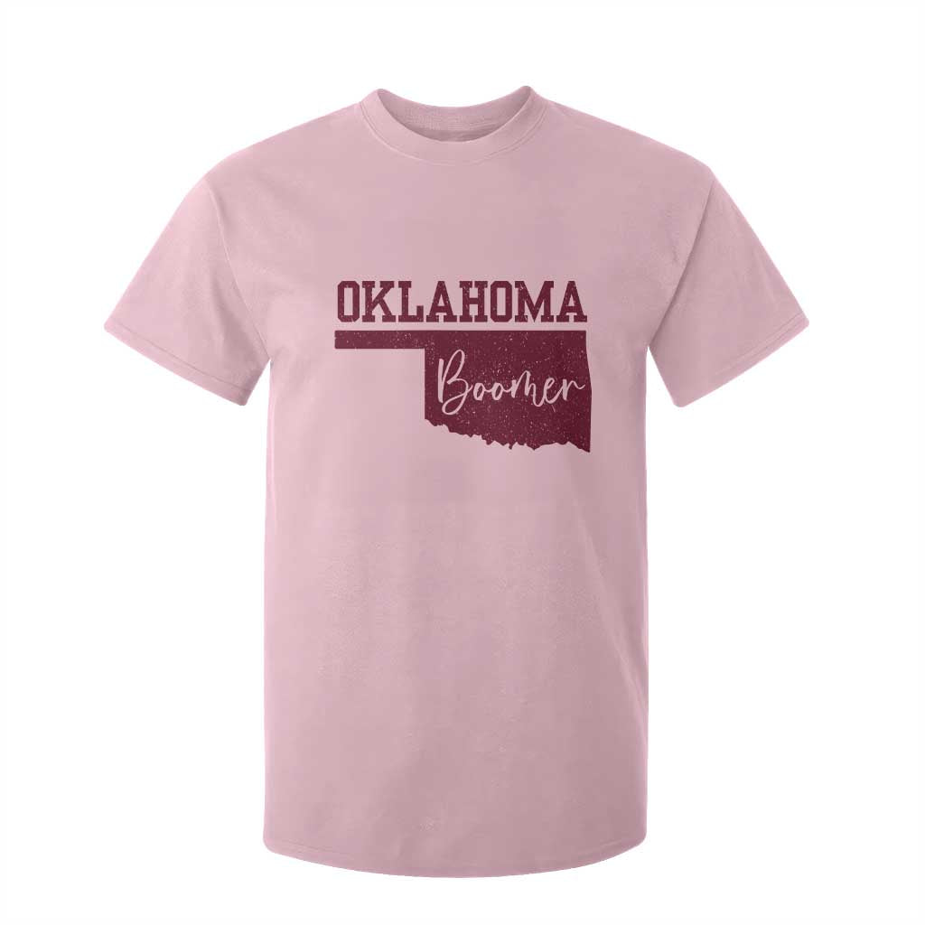 Oklahoma Boomer T Shirt For Kid TS10 Light Pink Print Your Wear