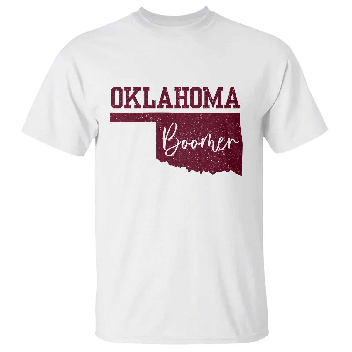 Oklahoma Boomer T Shirt TS10 White Print Your Wear