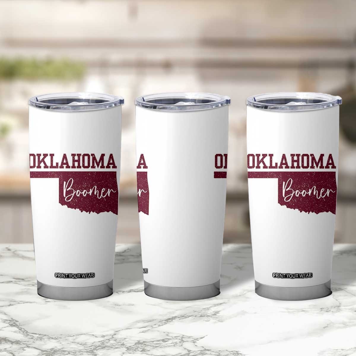 Oklahoma Boomer Tumbler Cup TS10 Print Your Wear