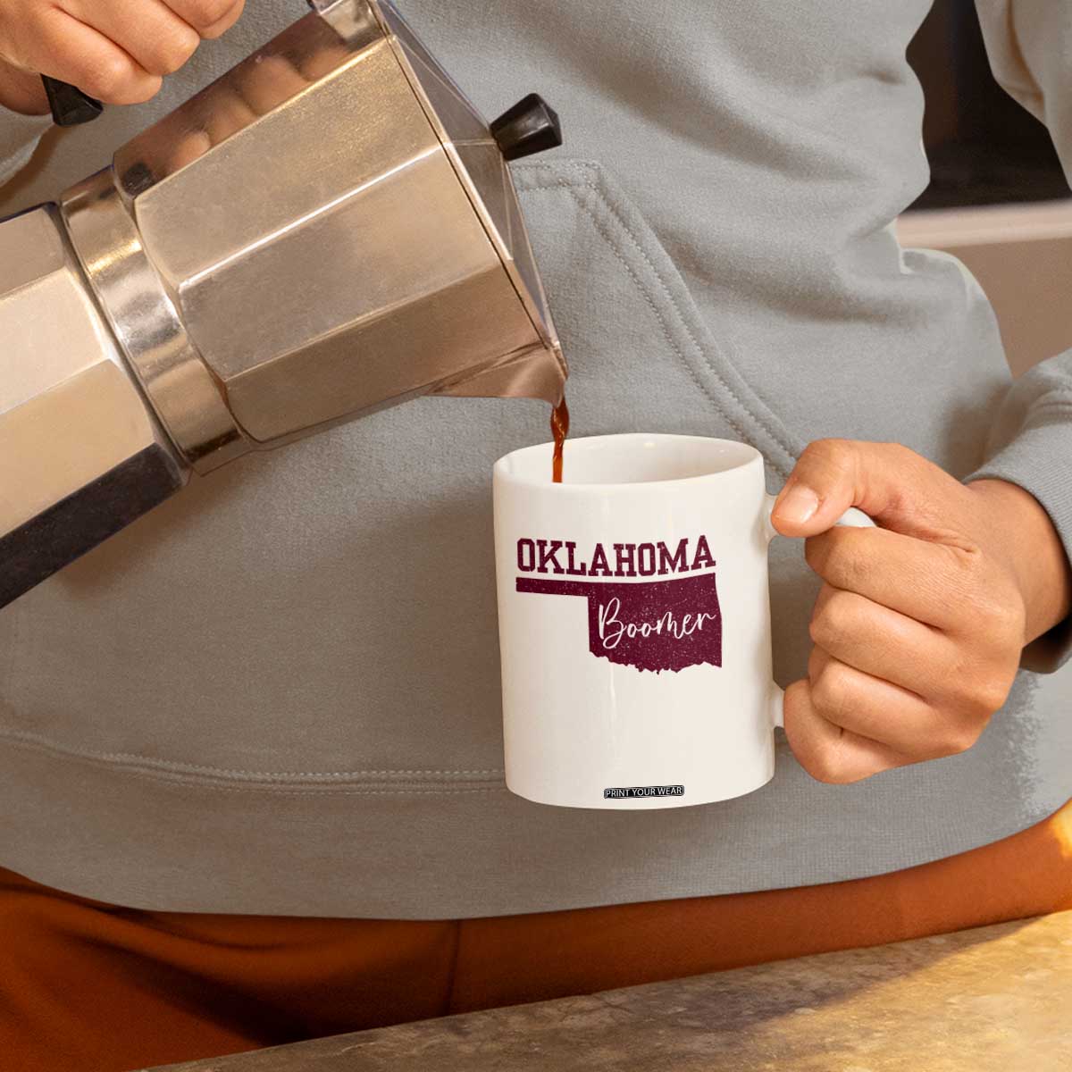 Oklahoma Boomer Coffee Mug TS10 Print Your Wear