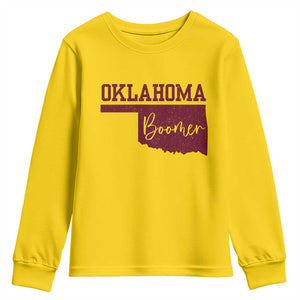 Oklahoma Boomer Youth Sweatshirt TS10 Daisy Print Your Wear