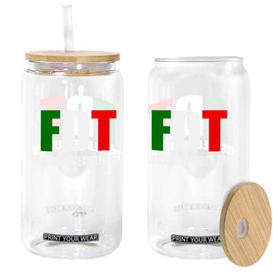 Subtle FDT Christmas Glass Can Hidden Message Funny Festive December Tree TS10 Print Your Wear