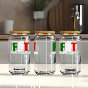 Subtle FDT Christmas Glass Can Hidden Message Funny Festive December Tree TS10 Print Your Wear