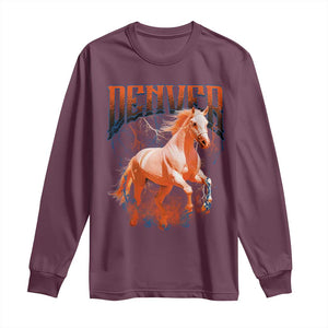 DFB Fan Long Sleeve Shirt Vintage Mascot Game Day Bootleg TS10 Maroon Print Your Wear