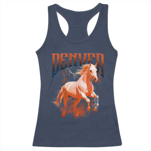DFB Fan Racerback Tank Top Vintage Mascot Game Day Bootleg TS10 Navy Print Your Wear