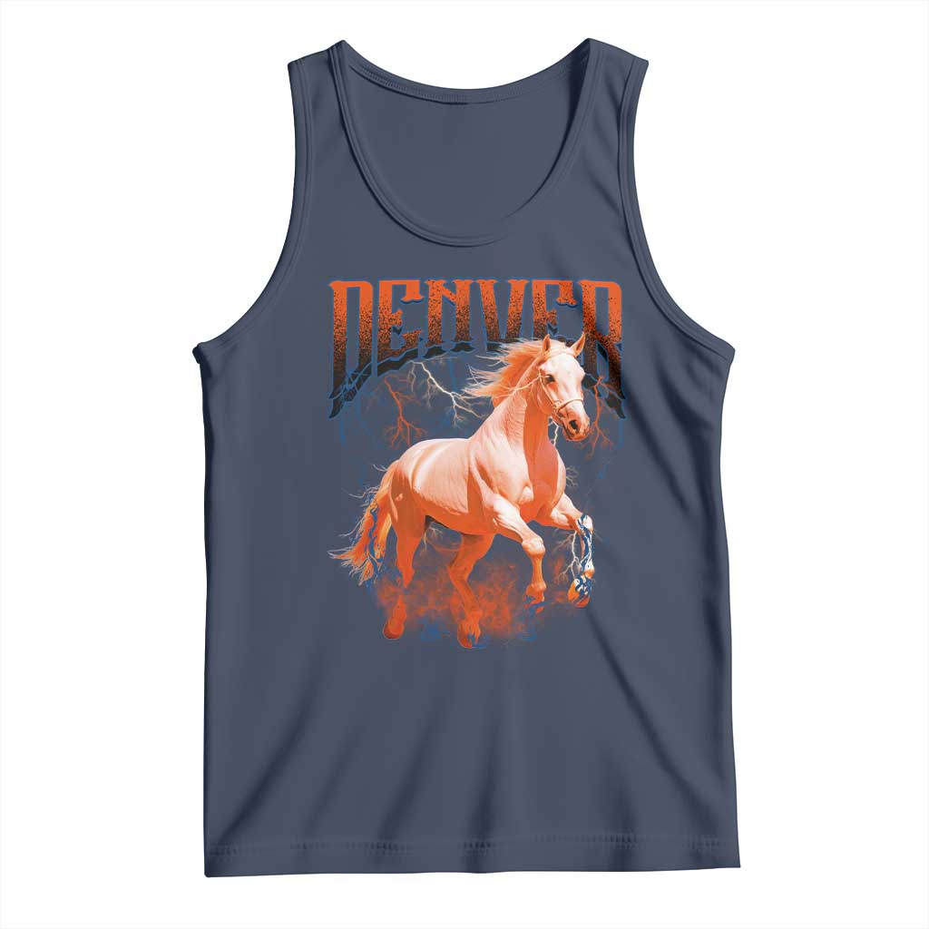 DFB Fan Tank Top Vintage Mascot Game Day Bootleg TS10 Navy Print Your Wear