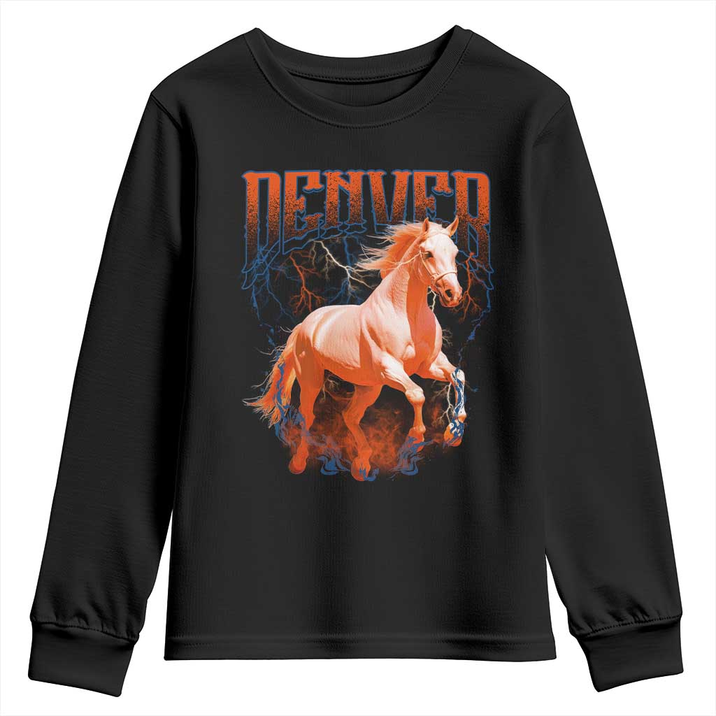 DFB Fan Youth Sweatshirt Vintage Mascot Game Day Bootleg TS10 Black Print Your Wear