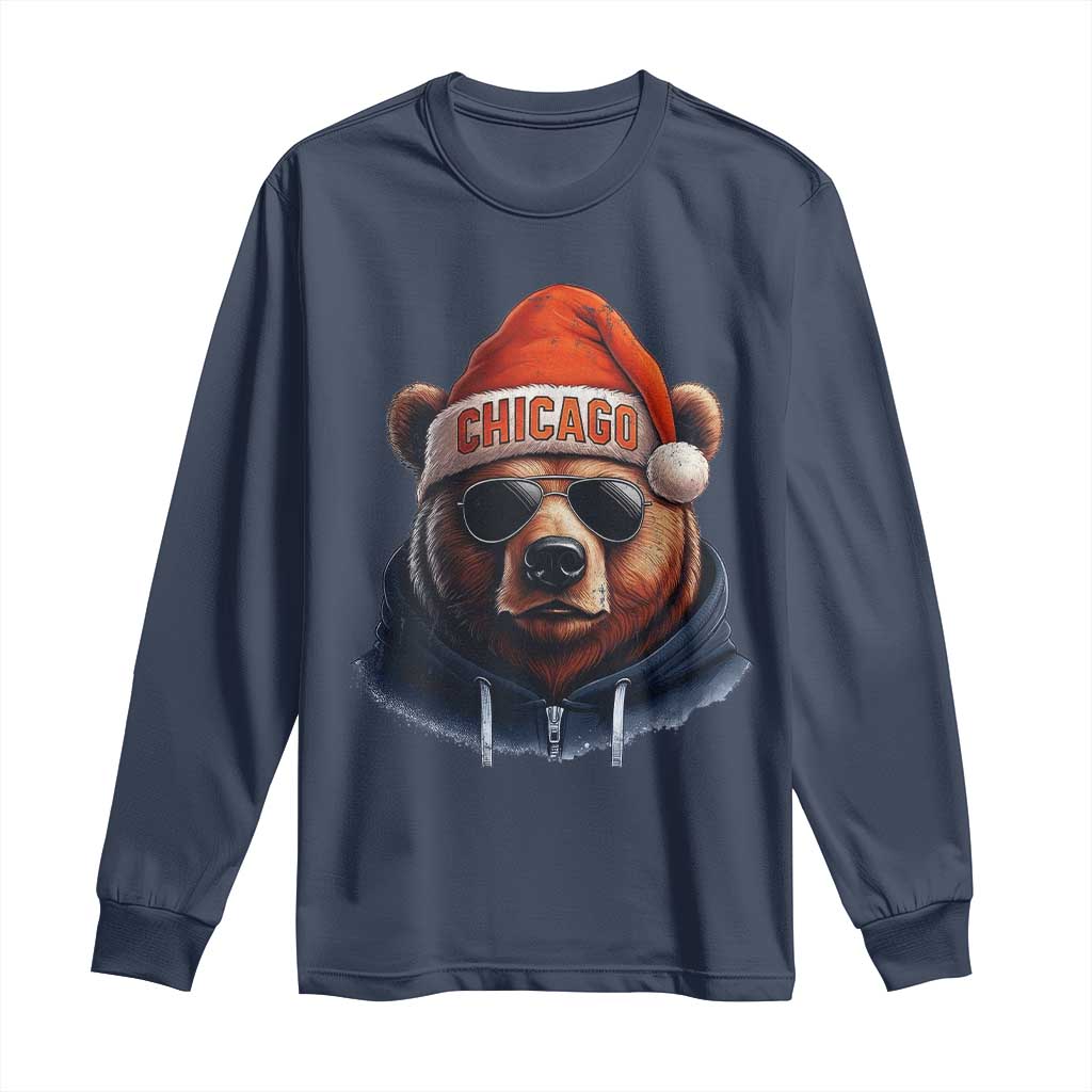 Vintage CFB Christmas Long Sleeve Shirt Trendy Fan Gifts Game Day Apparel TS10 Navy Print Your Wear